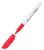 Маркер для доски W-8 пулевидный наконечник, 1-3мм, красный (Workmate)