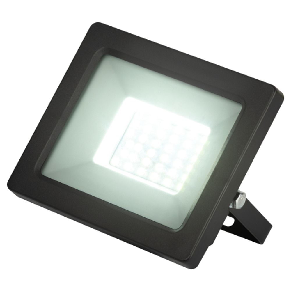 Прожектор светодиодный уличный ЭРА LPR-042-3-65K-030 30Вт 6500K IP65 встроенное фотореле гарантия 2 года | Прожекторы Стандарт