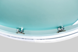 Душевая кабина Esbano (Эсбано) ES-L115CR L, с низким поддоном, с электрикой и LED освещением, 115х85х210