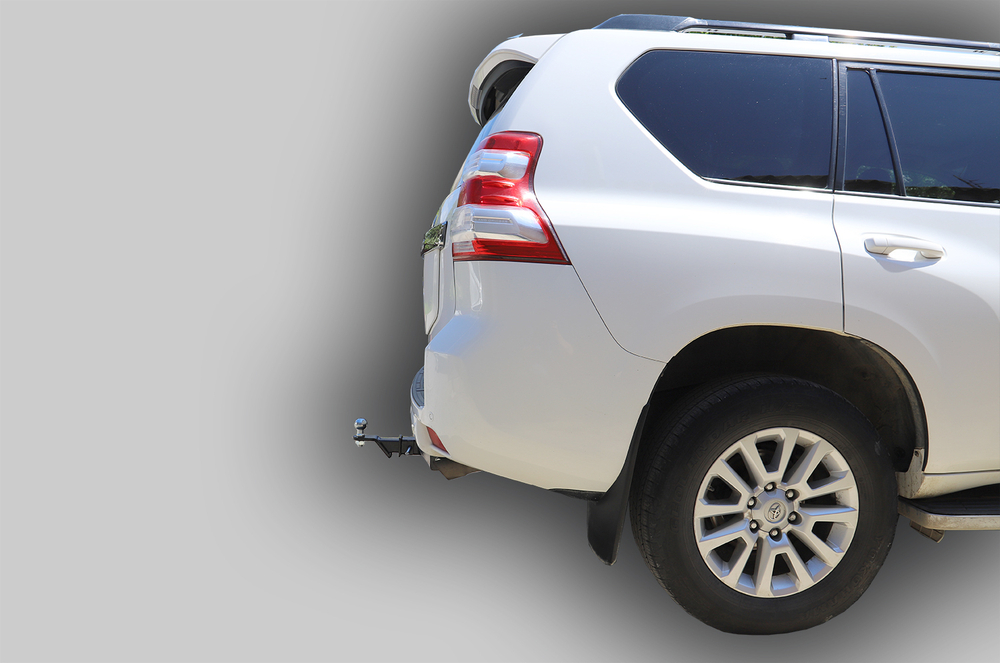 Фаркоп(прицепное) Лидер-Плюс для TOYOTA Land Cruiser PRADO 120,150 ,LEXUS GX 460,470 (паспорт и сертификат в комплекте)(без электрики)T113-E