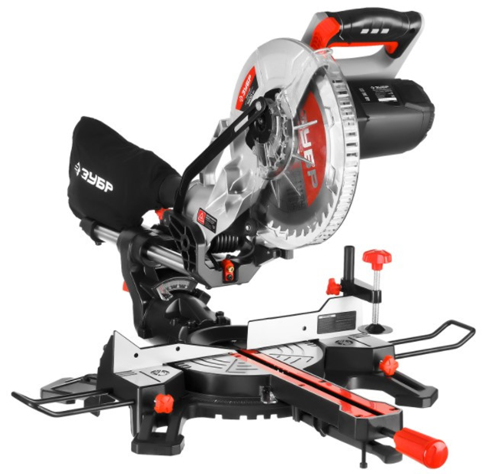 Пила торцовочная Зубр Мастер ЗПТ-255-1800 ПЛ