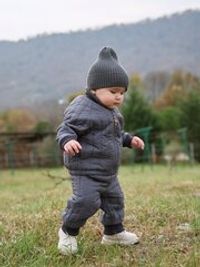 Костюм стеганый "Графит" с утеплителем 0+