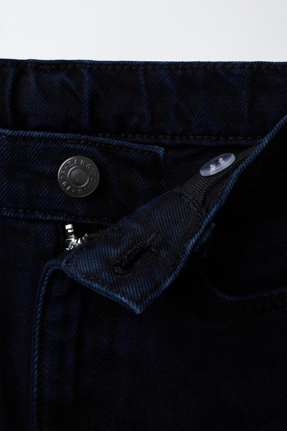 ZARA ДЖИНСЫ СВОБОДНОГО КРОЯ, СИНИЙ