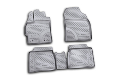 Коврики Standard, в салон TOYOTA Prius 10/2009- , 4 шт. (полиуретан, чёрные) Element.NLC.48.22.210