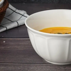 Салатник 550 мл, 14 см, фарфор "NOBLE" серия "Retro Ritz & Bella-White"