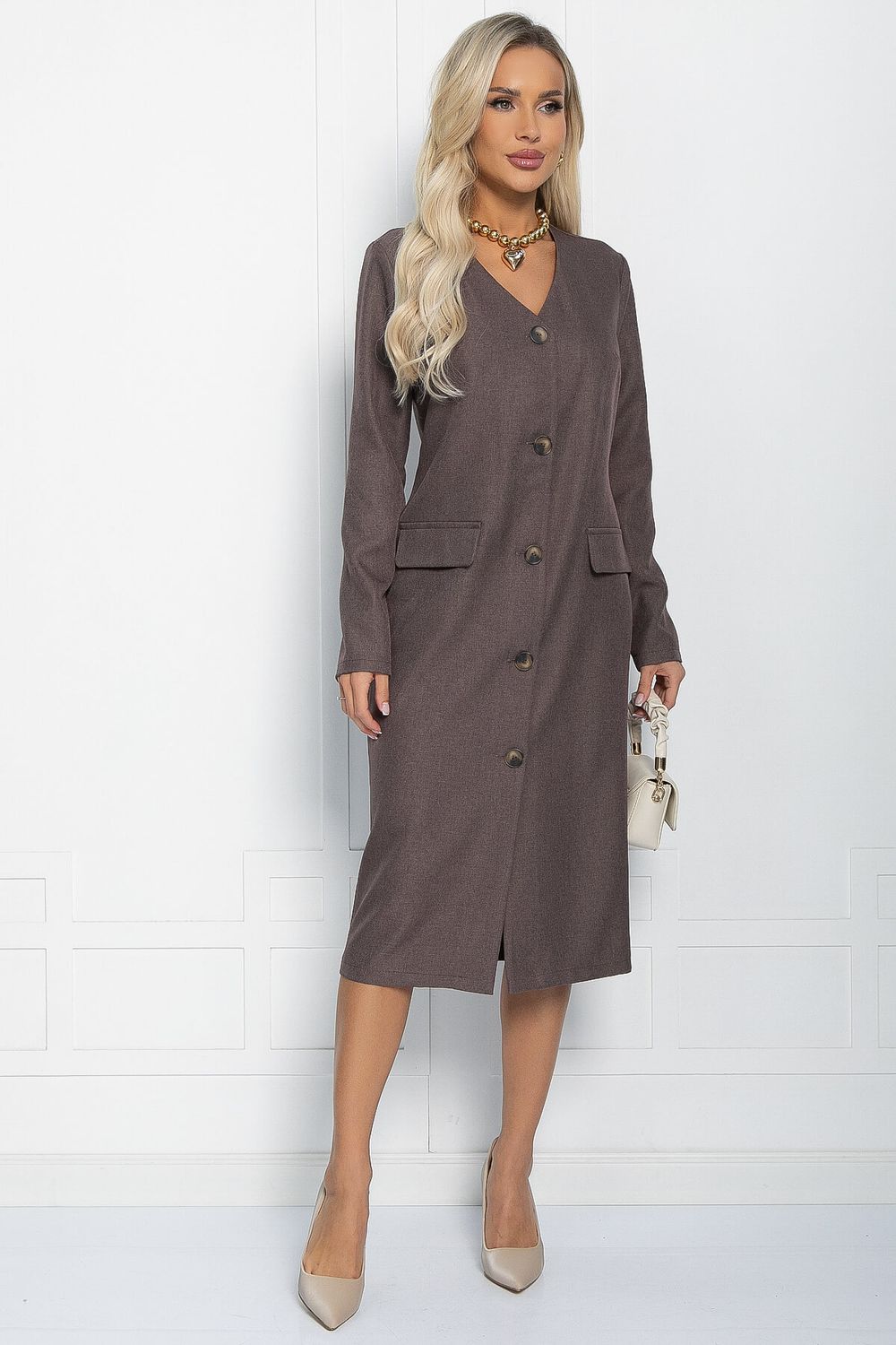 Платье Бруклин (коричневое) П11365 LT Collection