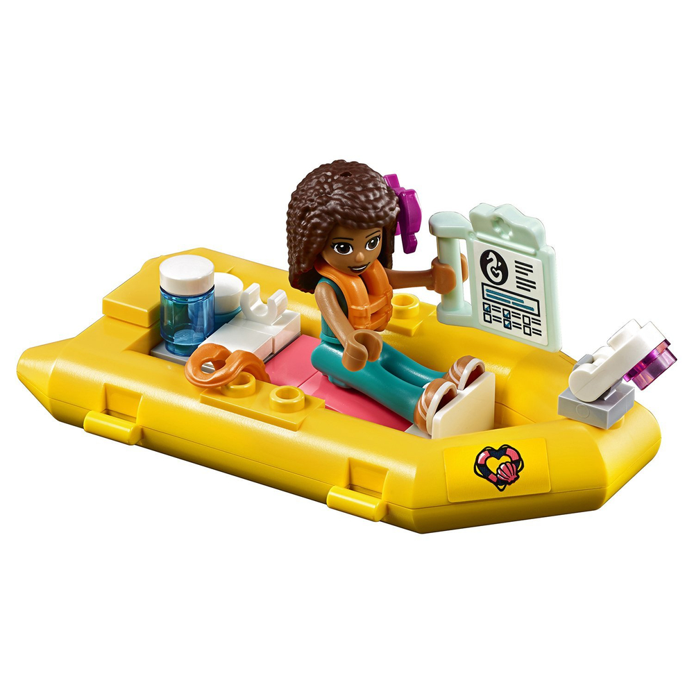 LEGO Friends: Катер для спасательных операций 41381 — Rescue Mission Boat — Лего Френдз Друзья Подружки