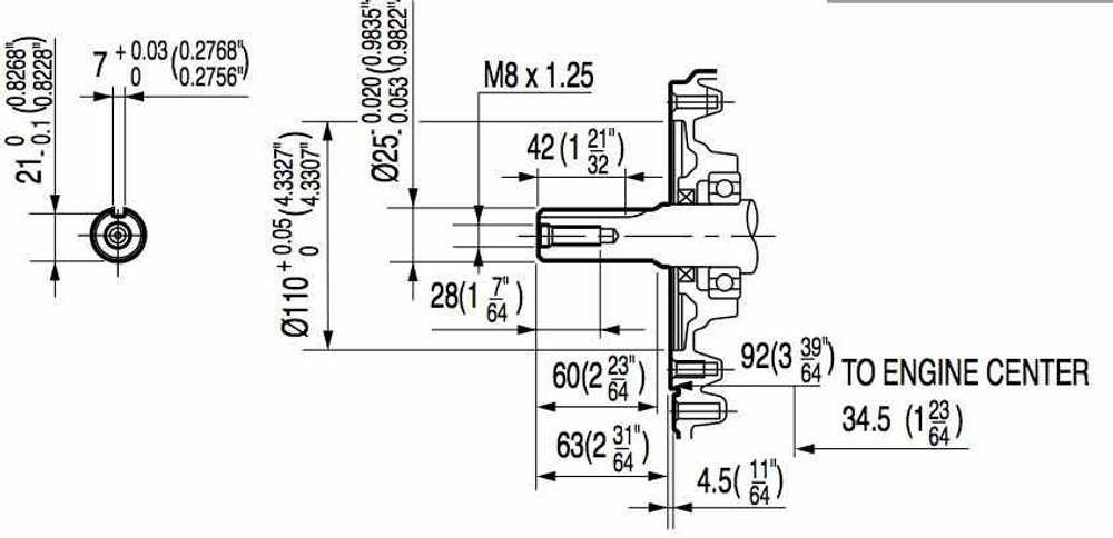 Двигатель Honda (Хонда) GX 270 9.0 л.с.