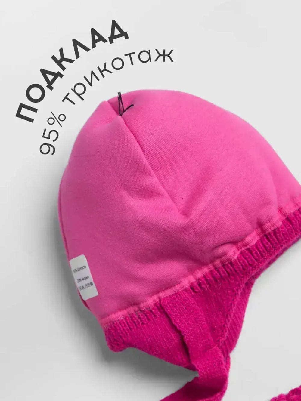 Зимняя шапка для девочки и снуд