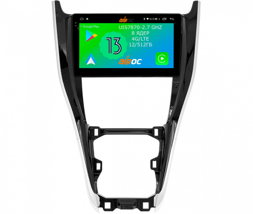 Магнитола для Toyota Harrier XU60 2013-2017 - Airoc 2K AU-1125 Android 13, Быстрейшая, SIM-слот