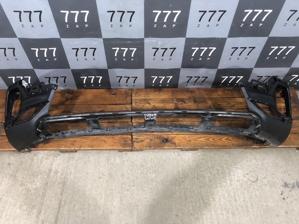 Юбка переднего бампера Kia Seltos 19-нв Б/У Оригинал 86512Q5000