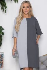 Платье Кайла (серое) П10462 LT Collection