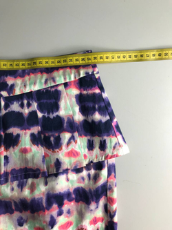 Юбка F5 с баской, маркировка S, визуально на 44 размер