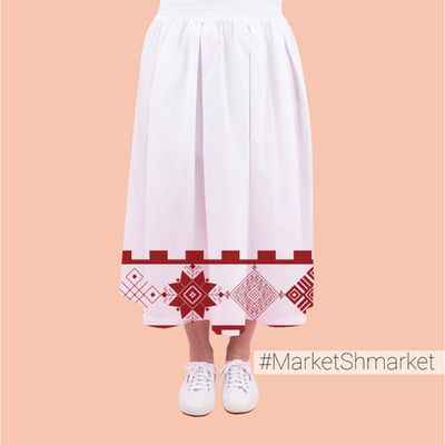 Юбка с принтом 