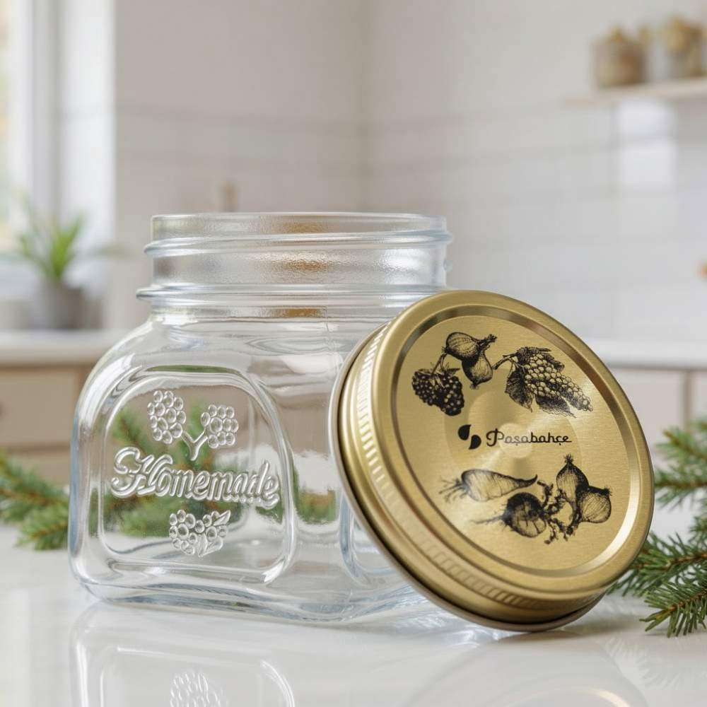 Банка 300мл с крышкой "Homemade"