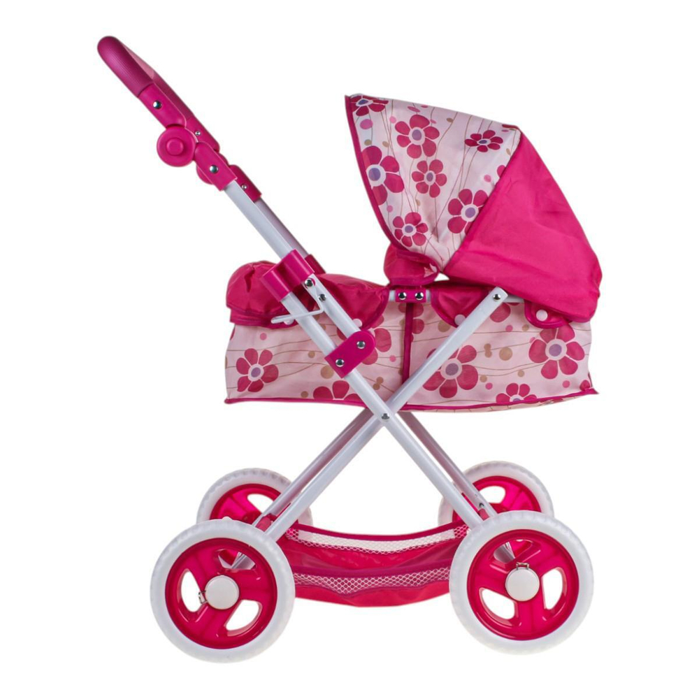 Коляска для куклы лежачая, коробка 61881