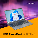 Ноутбук  Irbis Blizzard 15.6 ", Ryzen 5, 16 Гб RAM, 512 Гб SSD, Radeon Graphics, Серый