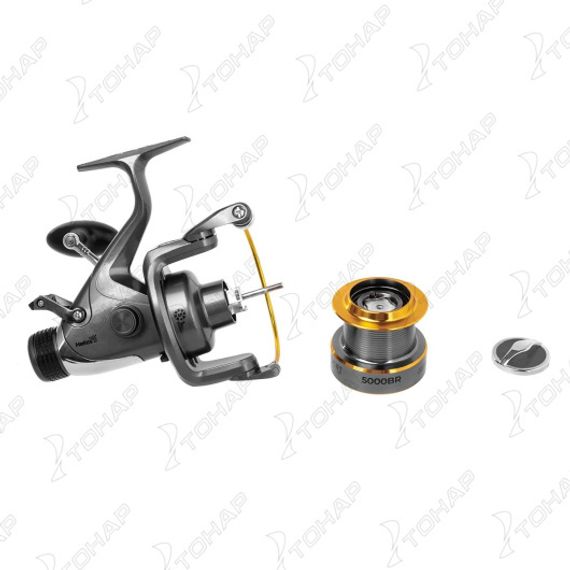 Катушка MIOKI 5000 BR 5+1 подшип + зап.шпуля Helios (HS-KF-M5000-S)