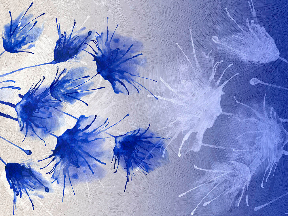 Дизайнерские обои Wall Street Azure