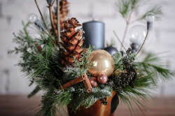 Новогодняя композиция Метелица