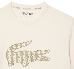 Мужская теннисная футболка Lacoste Ultra Dry Pique Tennis T-Shirt - белый