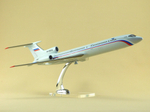 Модель самолета Ту-154М (М1:100, СЛО Россия)