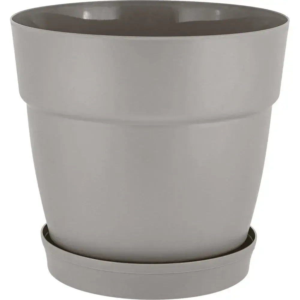 Горшок для цветов InGreen Villa de Fiori, фикс.поддон, 26л, D380мм, на колесиках,французск