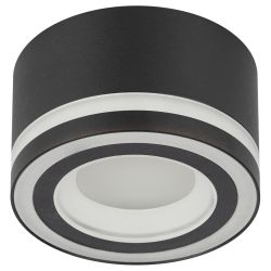 Светильник настенно-потолочный спот ЭРА OL51 BK GX53 IP20 черный