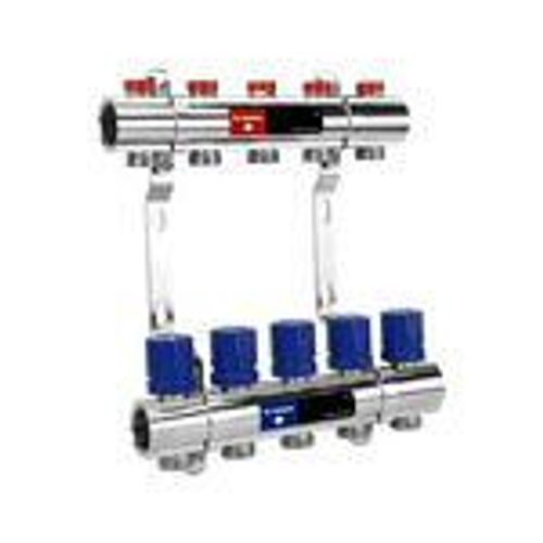 Группа коллекторная VARMEGA для отопления ВР 1quot; 11 х 3/4quot; EK латунь VM15811