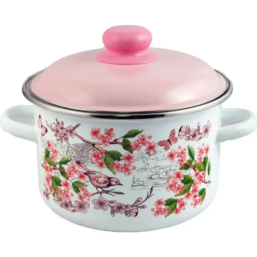 Кастрюля эмал цил Bird 2,0л ТМ Appetite