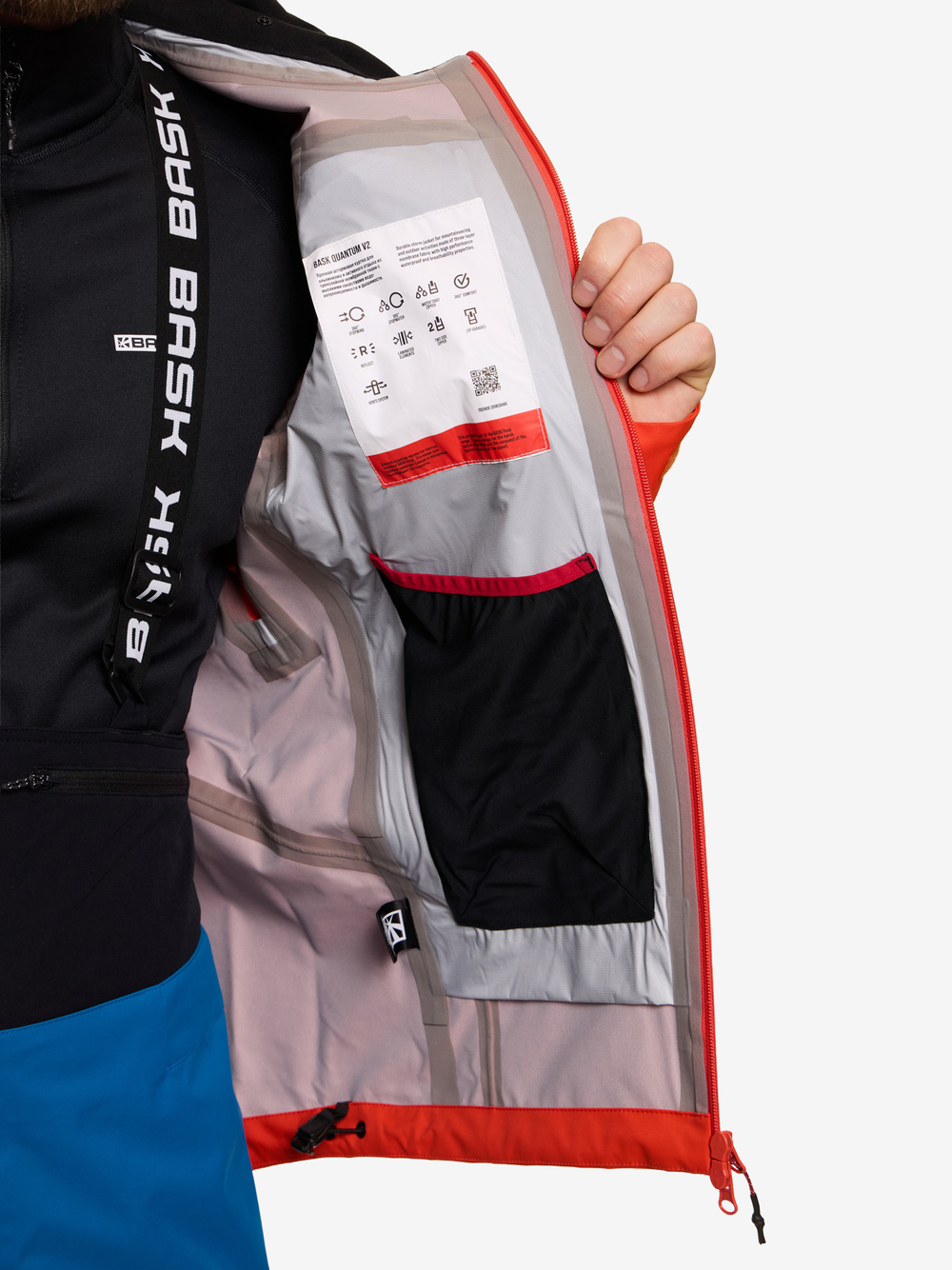 КУРТКА МУЖСКАЯ ШТОРМОВАЯ BASK QUANTUM V2