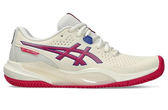 Женские Кроссовки теннисные Asics Gel-Challenger 15 Clay - кремовый/ярко-розовый
