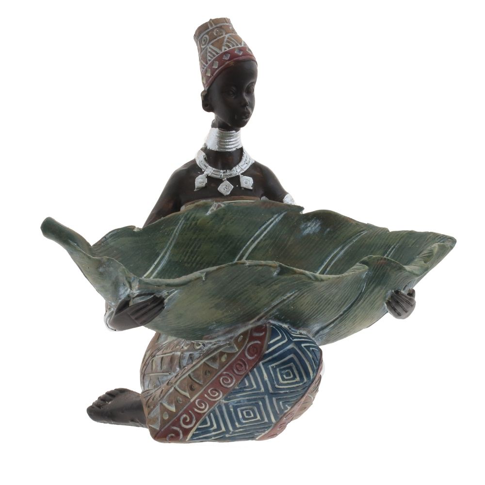 GAEM Фигурка декоративная "Африканка", L14,5 W9,5 H14 см