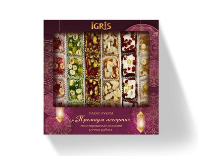 Рахат-лукум "Премиум ассорти" 900 грамм (RED)