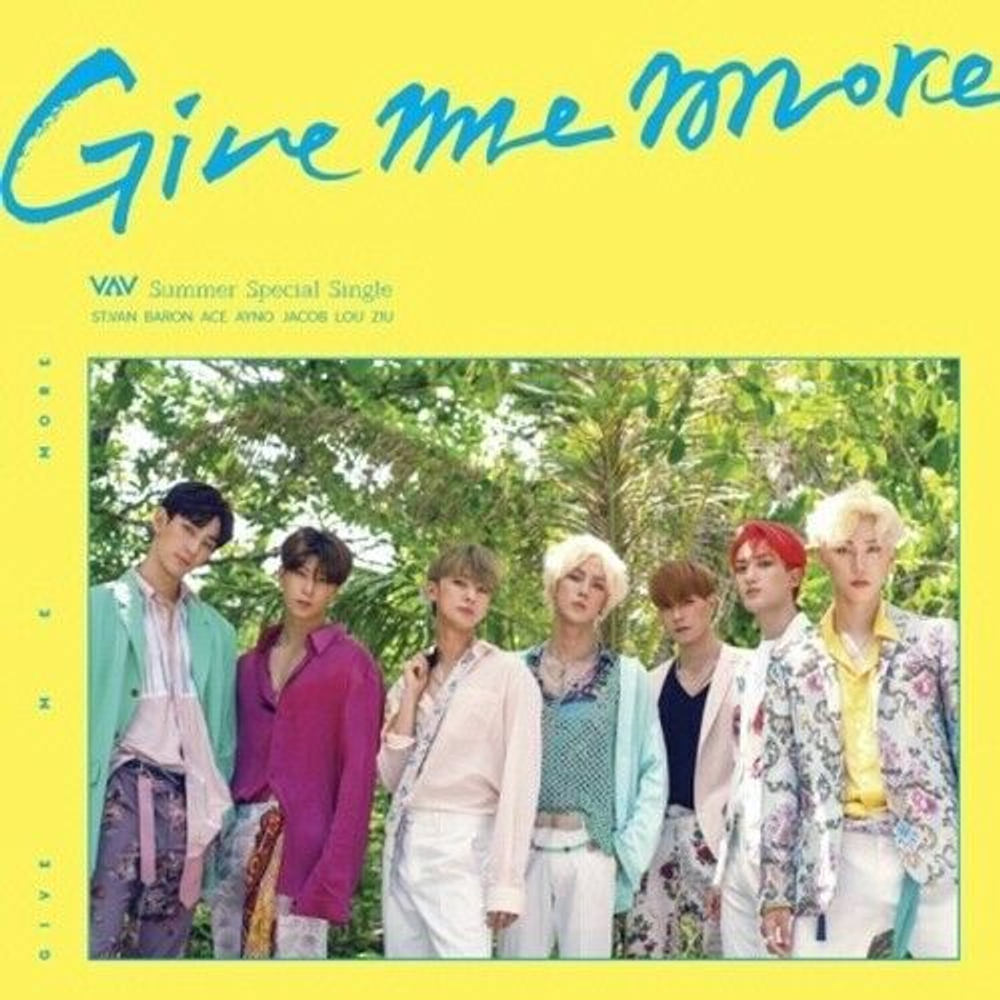 Альбом VAV - Give Me More Summer Special Single Album