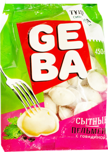 ПЕЛЬМЕНИ СЫТНЫЕ 450ГР ГЕБА