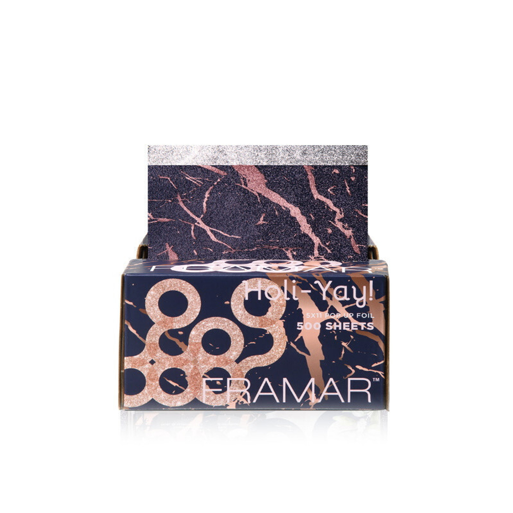 Вытяжная фольга с тиснением «Вдохновение праздника» Framar Holi-Yay, 5х11 см (500 листов)