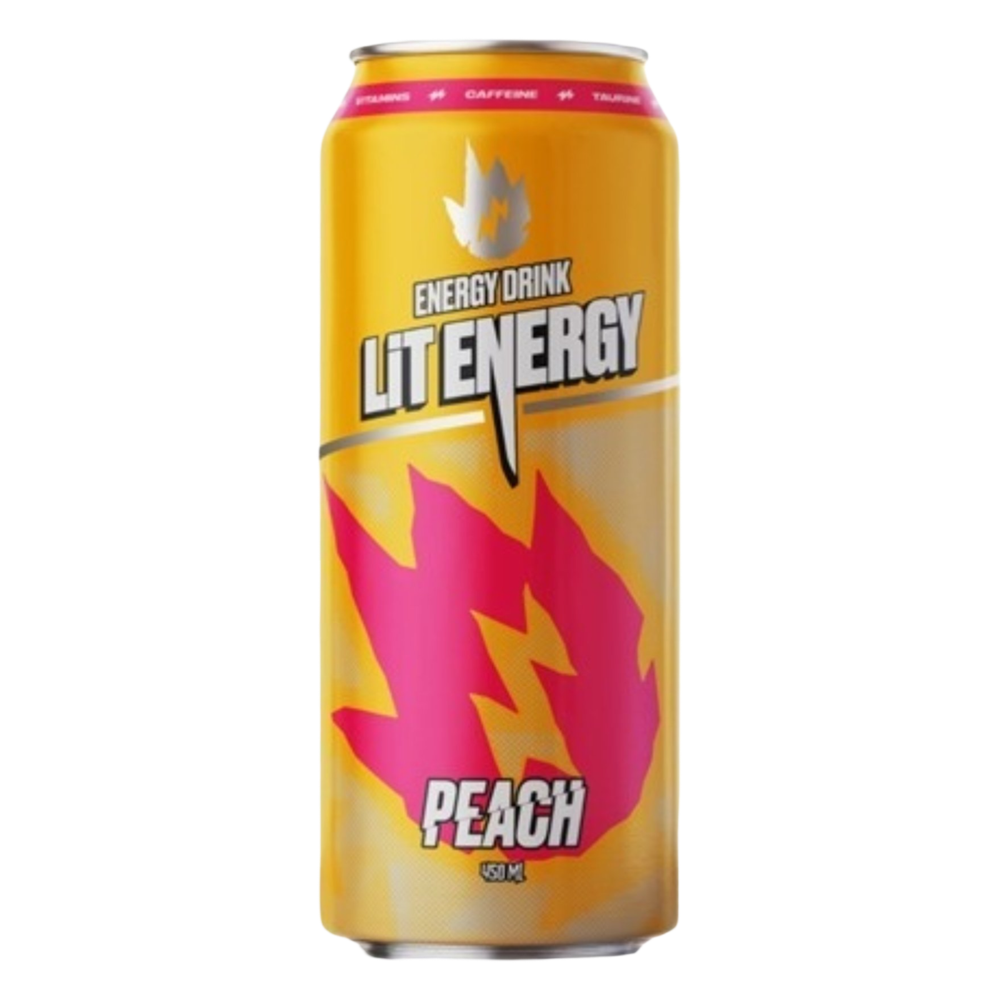 Энергетический напиток LIT ENERGY персик 0,5л