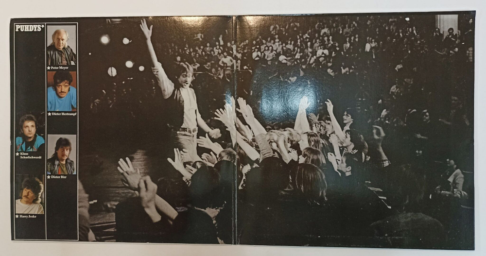 Винтажная виниловая пластинка LP Puhdys 20 Jahre Puhdys 2LP (ГДР 1989)