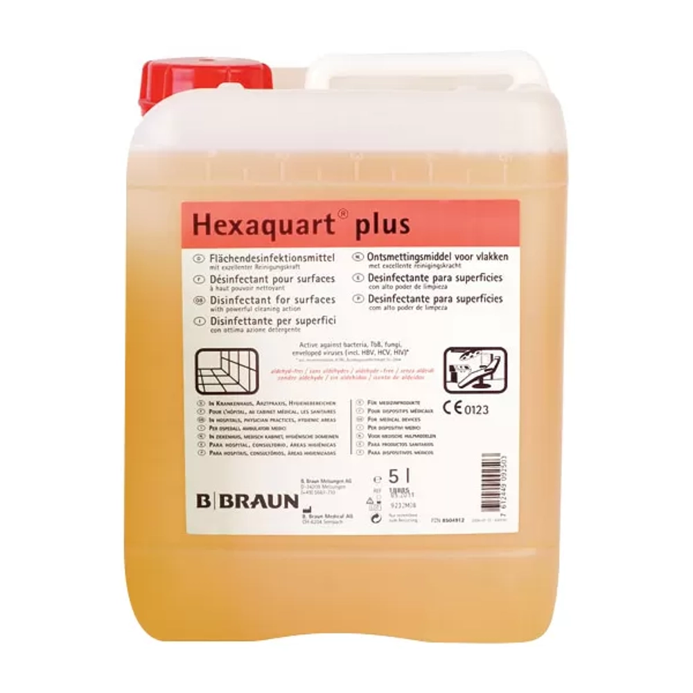 Гексакварт Плюс дезинфицирующее средство 5 л