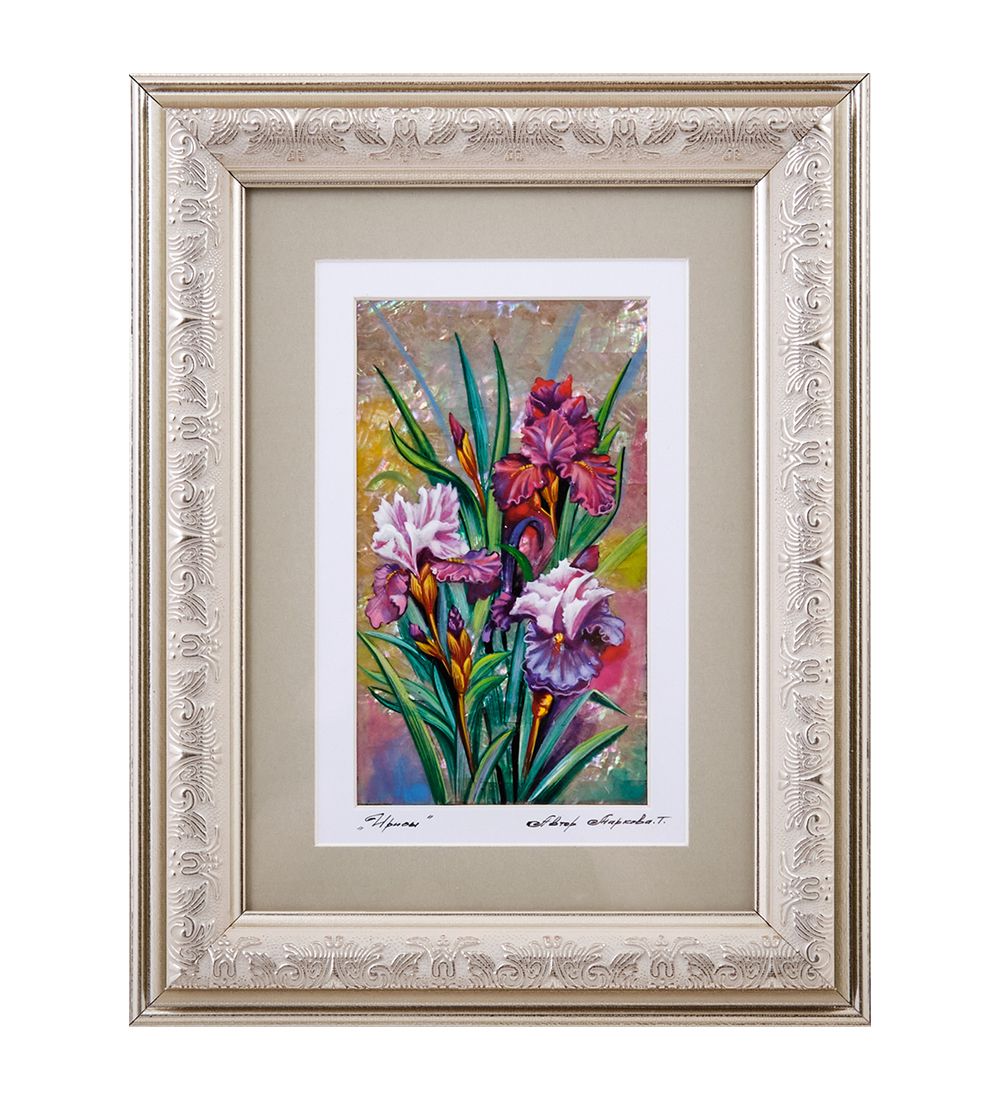 Народные промыслы ШК-55/213-01 Панно «Ирисы»