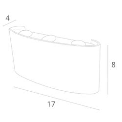 Фасадный светильник Arte Lamp