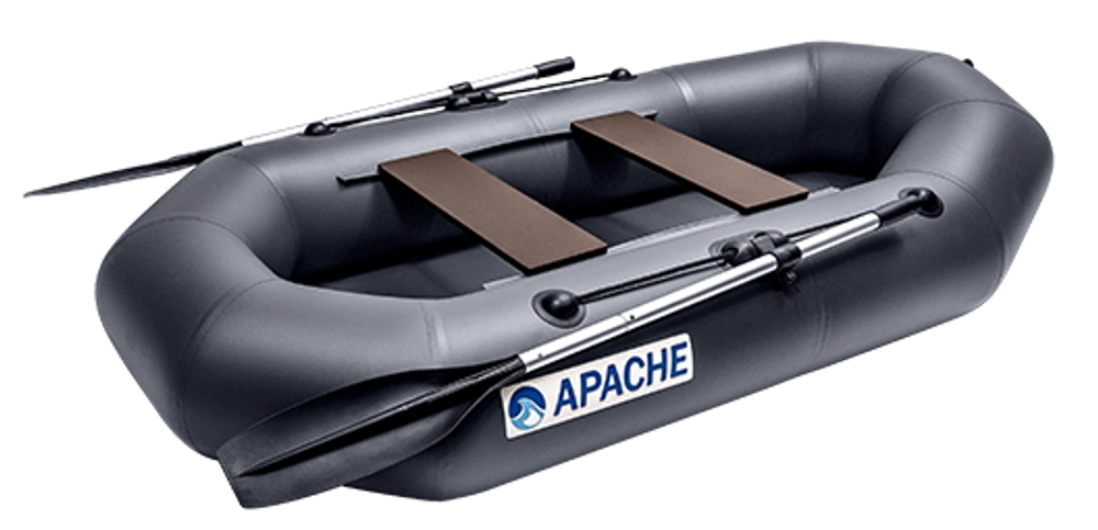 Лодки Апачи(Apache) 240, 2400*1200*340 мм., цвет графит