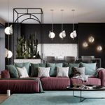 4865/1W ODL_EX Светильник G9 2*5Вт 220В IP20 MODERN