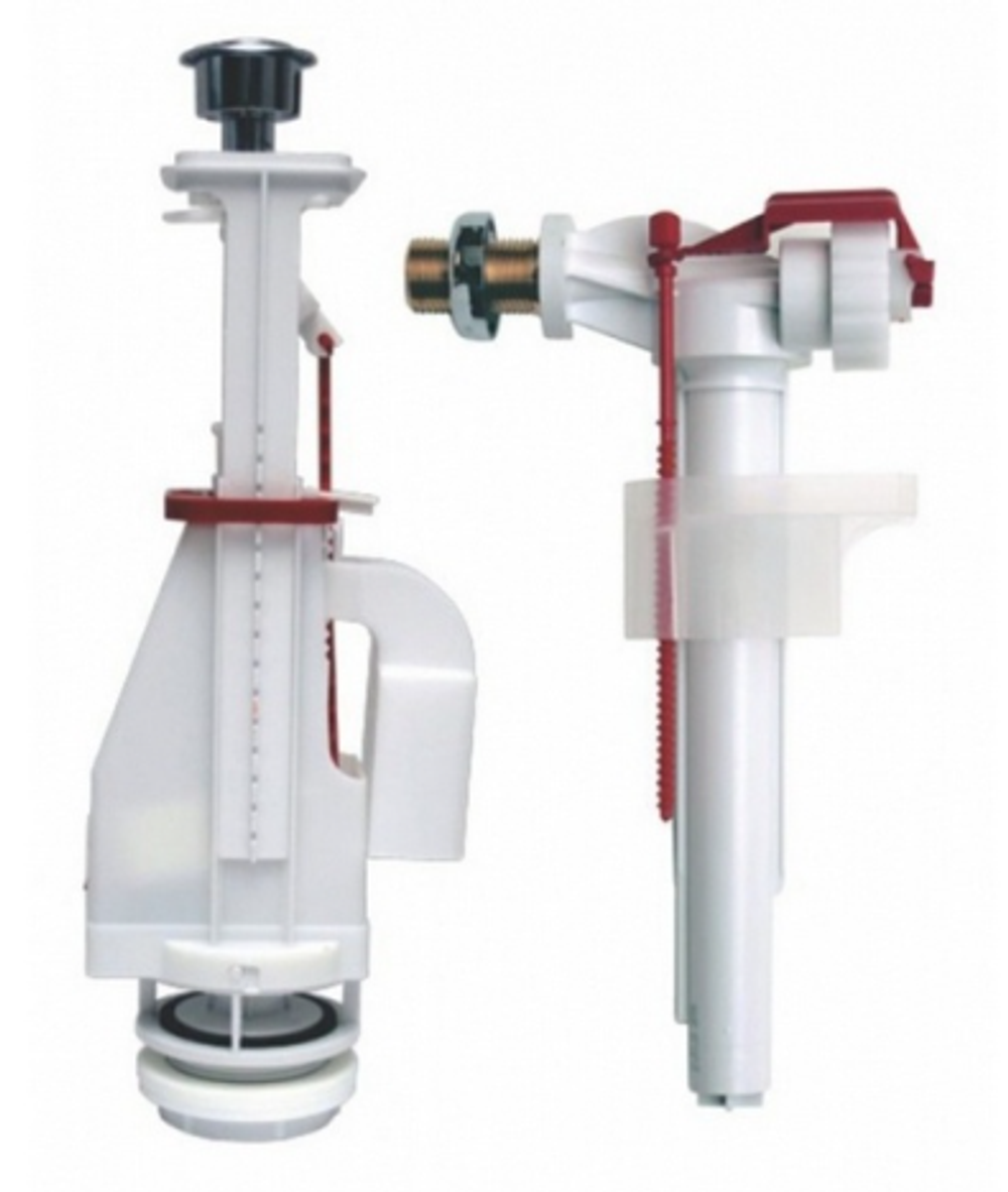 Арматура ALCAPLAST бок.подача 3/8 SA2000K  лат.