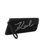 Клатч k/evening signature clutch rhi Karl Lagerfeld - черный(240W3024)
