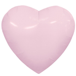Шар фольгированный Сердце 90 см (Розовый)