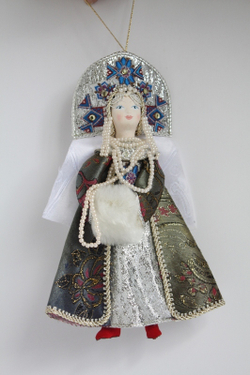 Кукла-подвеска Снегурочка