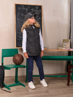 Жилет детский  SCHOOL черный