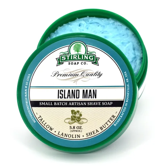 Мыло для бритья Stirling Island Man